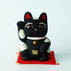 [BECKONING (LUCKY) CAT] MANEKI NEKO FENG SHUI DX BLACK (M) | EDO ART DOLLS | KAKINUMA DOLLS