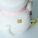 [Beckoning (Lucky) Cat] Maneki Neko Feng Shui DX White (M) | Edo Art Dolls | ตุ๊กตา Kakinuma