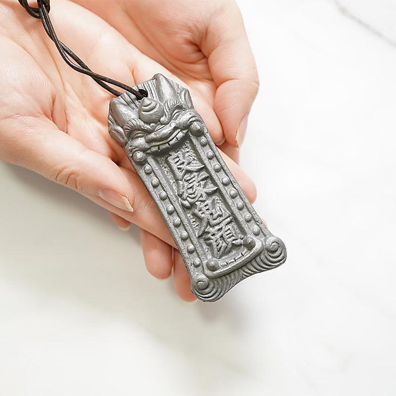 [Gargoyle (Gargoyle Statue) Amulet] Kigan-Mori (การจับคู่) | Onigawara Iemoricrafts | Sanshu Onigawara Crafts | Onigawara Iemori