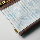 [BAG] BLUE CHOCOLATE MINT | NISHIJIN TEXTILES