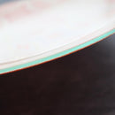 [LARGE PLATE] PLATE SHIPPO PATTERN BEIGE & WHITE 2-PIECE SET | NISHIJIN TEXTILES | RE:NISTA