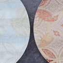 [LARGE PLATE] PLATE SHIPPO PATTERN BEIGE & WHITE 2-PIECE SET | NISHIJIN TEXTILES | RE:NISTA