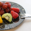 [จานใหญ่] จานลายชิปโป SET 2ชิ้น สีขาว&ดำ | นิชิจินเท็กซ์ไทล์ | RE:นิสต้า