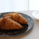 [จานใหญ่] จานลายชิปโป SET 2ชิ้น สีขาว&ดำ | นิชิจินเท็กซ์ไทล์ | RE:นิสต้า