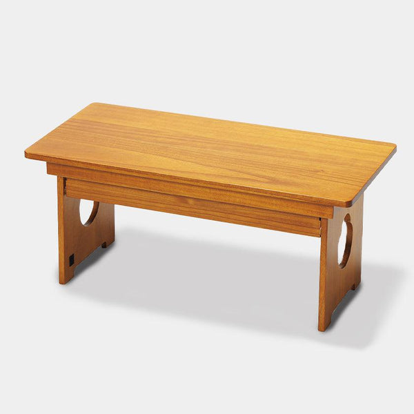 [โต๊ะ] Paulownia โต๊ะพับ (สีน้ำตาลอ่อน) | งานไม้