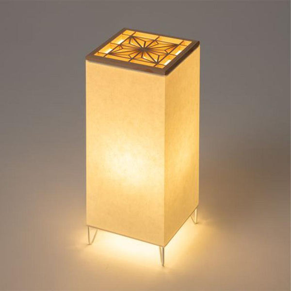 [照明] Washi Lantern Asanoha Square（B型）|庫米科