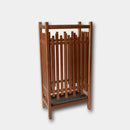 [UMBRELLA STAND] AKITA CEDAR LATTICEWORK UMBRELLA STAND | WOODWORKING