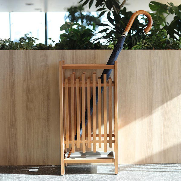 [umbrella stand] Akita Cedar Latticework umbrella stand | Kumiko