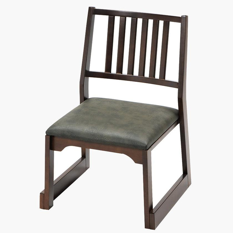 [의자] 등 지원이있는 목재 하이 타타미 좌석 | 목공