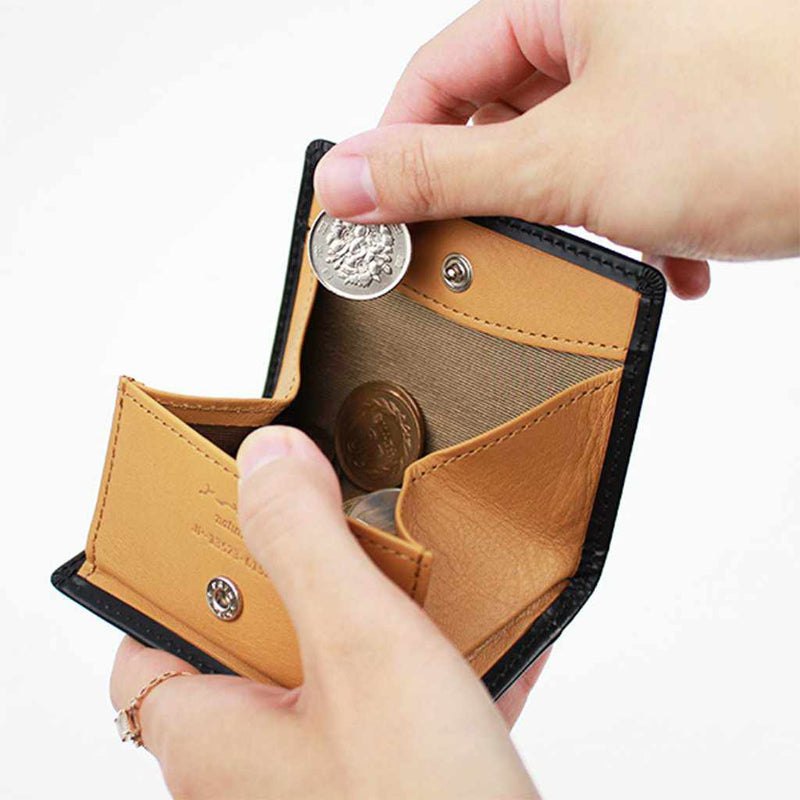 [กระเป๋าเงิน / กระเป๋า] กระเป๋าเงินเหรียญ (Toyoto) | เครื่องหนัง satori