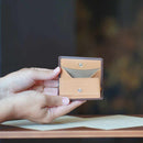 [錢包 /包]盒子硬幣錢包（豐田）|皮革工作| satori