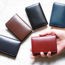 [WALLET / BAG] BOX COIN PURSE (GRAPE) | LEATHER WORK | SATORI