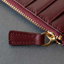 [กระเป๋าเงิน / กระเป๋า] Matsusaka Leather Wallet Smart (ไวน์) | เครื่องหนัง satori