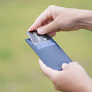 [錢包 /袋子] Matsusaka皮革智能錢包（海軍）|皮革工作| satori