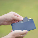 [錢包 /袋子] Matsusaka皮革智能錢包（海軍）|皮革工作| satori