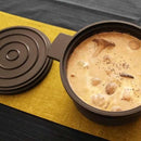 [COOKER (POT)] COCOTTE POT & LID (LARGE) COCOTTE MAI (OPEN FIRE & IH & OVEN) | HOMUSUBI | CARBON PROCESSING