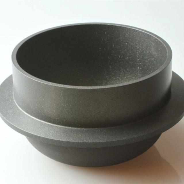 [COOKER (POT)] CHARCOAL FEATHER POT TATSU WITH WOODEN LID (DIRECT FIRE & IH) | HOMUSUBI | CARBON PROCESSING