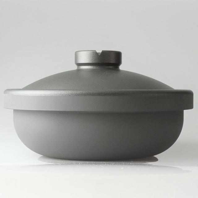 [炊具（鍋）]Homusubi木炭鍋（小）簡易（直接點火和IH）|碳加工