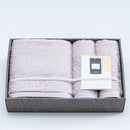 [TOWELS] "REI" BATH TOWEL & 2 FACE TOWELS SET | IMABARI TOWELS