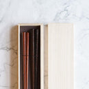 [CHOPSTICKS] WAKASA-NURI CHOPSTICKS COUPLE CHOPSTICKS OCTAGONAL CHOPSTICKS PAIR | WAKASA LACQUERED CHOPSTICKS