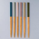 [CHOPSTICKS] SAIBASHI HASHIKURA SEASON01 SET OF 6 (30cm) | MATSUKAN | WAKASA LACQUERED CHOPSTICKS