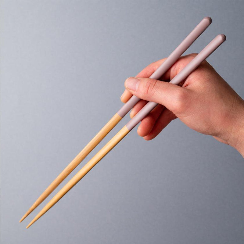 [筷子] SAIBASHI HASHIKURA SENEEN01淡粉色（30cm）|松山|瓦卡薩漆器