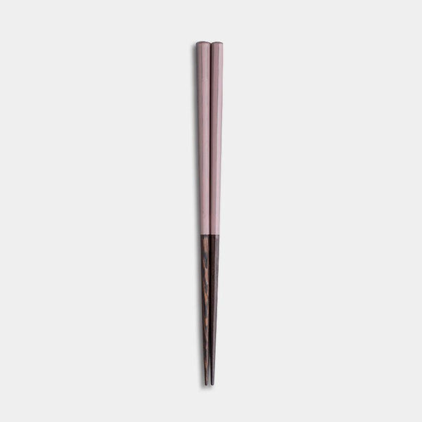 [筷子] Wenge Octagon Hashikura Sears01 Pink（22.5cm）|松山|瓦卡薩漆器