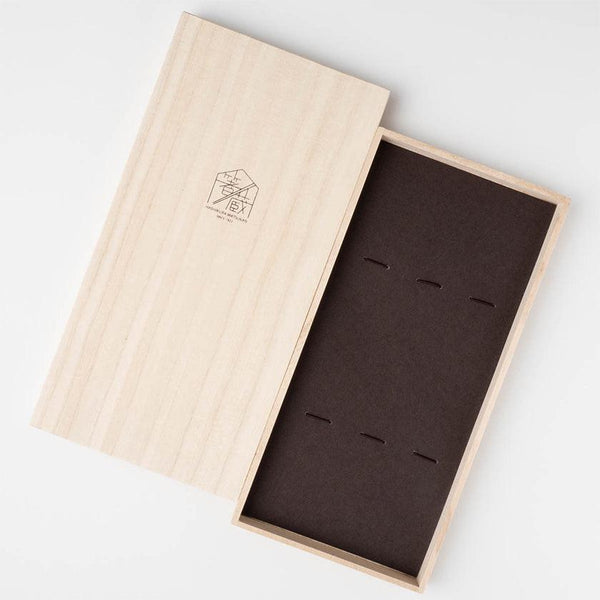 [ตะเกียบ] กล่องของขวัญสำหรับของขวัญสำหรับกล่อง Paulownia 3 ชุด | Matsukan | wakasa lacquerware