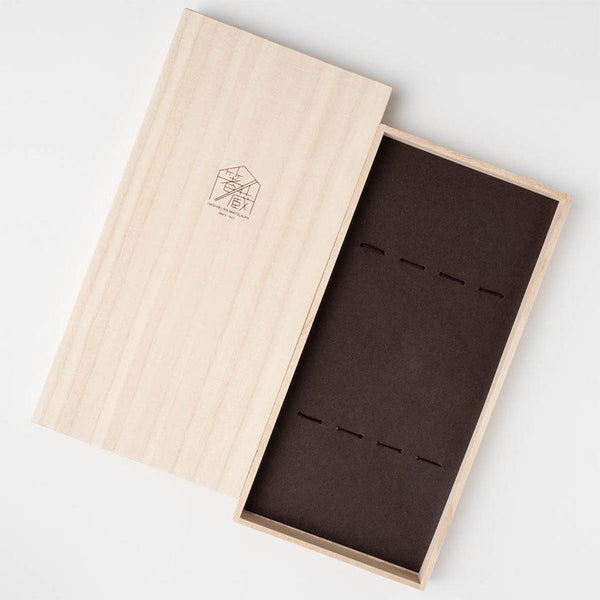 [ตะเกียบ] กล่องของขวัญสำหรับของขวัญสำหรับกล่อง Paulownia 4 ชุด | Matsukan | wakasa lacquerware