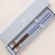 [CHOPSTICKS] WENGE OCTAGON HASHIKURA SEASON01 LIGHT BLUE (WITH CHOPSTICK REST) | WAKASA LACQUERED CHOPSTICKS | MATSUKAN