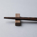 [CHOPSTICKS] WENGE OCTAGON HASHIKURA SEASON01 PALE PINK (WITH CHOPSTICK REST) | WAKASA LACQUERED CHOPSTICKS | MATSUKAN
