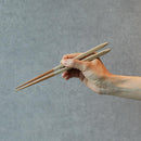 [CHOPSTICKS] UTSUWATO TRIANGULAR 23CM (DISHWASHER-SAFE) | WAKASA LACQUERED CHOPSTICKS | MATSUKAN