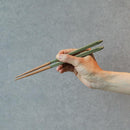 [CHOPSTICKS] UTSUWATO TRIANGULAR 23CM (DISHWASHER-SAFE) | WAKASA LACQUERED CHOPSTICKS | MATSUKAN