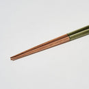 [CHOPSTICKS] UTSUWATO TRIANGULAR 23CM (DISHWASHER-SAFE) | WAKASA LACQUERED CHOPSTICKS | MATSUKAN