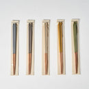 [CHOPSTICKS] UTSUWATO TRIANGULAR 23CM (DISHWASHER-SAFE) | WAKASA LACQUERED CHOPSTICKS | MATSUKAN