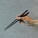 [CHOPSTICKS] SHELL PEONY PAIR WITH CHOPSTICK RESTS | WAKASA LACQUERED CHOPSTICKS | MATSUKAN