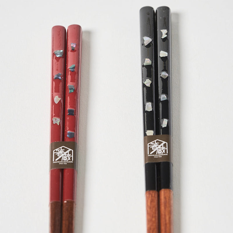 [Chopsticks] Shiori Shori Pair กับ Chopstick Rests | Wakasa Lacquerware | มัตซึแคน