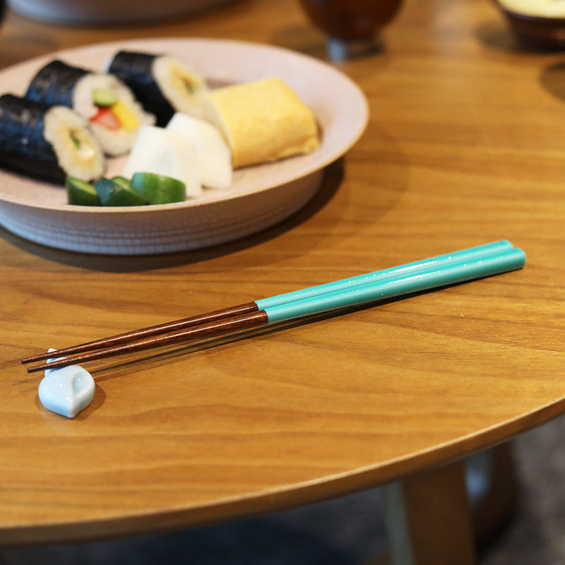 [Chopsticks] คู่คลื่นเปล่งประกายกับ Chopstick RESTS | Wakasa Lacquerware | มัตซึแคน