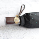 [UMBRELLA] IMPERIAL HOUSEHOLD AGENCY PURVEYOR "GENTLEMAN" UMBRELLA PINDOT FOLDING (BLACK) | MAEHARA KOEI SHOTEN | TOKYO UMBRELLA