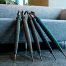 [우산] 신사의 체스 긴 탄소 (검은 색) | 도쿄 우산 | Maehara Koei Shoten