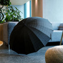 [우산] 신사의 체스 긴 탄소 (검은 색) | 도쿄 우산 | Maehara Koei Shoten