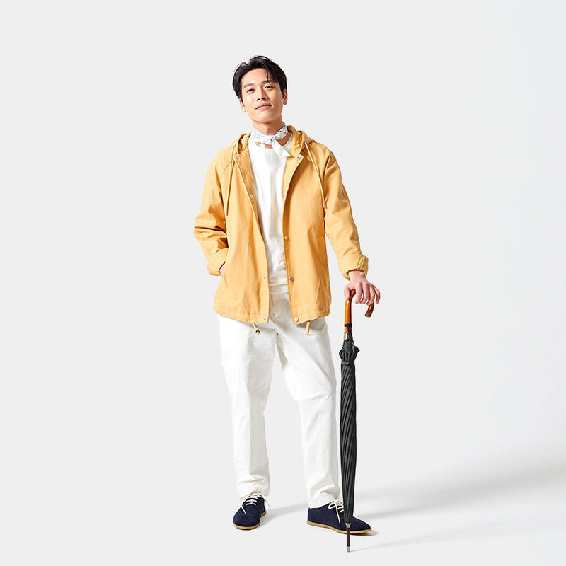[UMBRELLA] GENTLEMEN'S CHESS LONG CARBON (MOSS GREEN) | TOKYO UMBRELLA | MAEHARA KOEI SHOTEN