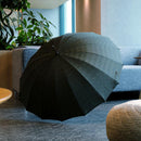 [우산] 신사의 체스 긴 탄소 (이끼 녹색) | 도쿄 우산 | Maehara Koei Shoten