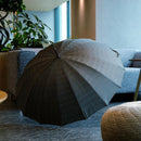[우산] 신사의 체스 긴 탄소 (회색) | 도쿄 우산 | Maehara Koei Shoten