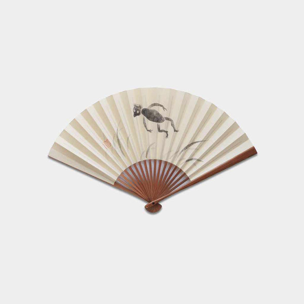 [Hand Fan] Kappa Style Book Soot Bamboo | Fankindo Fukatsu Hand Fan | เอโดะพับพัดลม