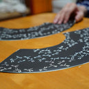 [手感] UNKINDO Fukatsu女士Suminagashi Honsusu-key | edo折疊風扇