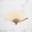 [HAND FAN] UNKINDO FUKATSU WOMEN'S HAKU PINK-GREEN HONSUSU-TAKE | EDO FOLDING FANS