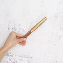 [HAND FAN] UNKINDO FUKATSU WOMEN'S HAKU PINK-GREEN HONSUSU-TAKE | EDO FOLDING FANS