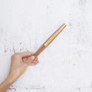 [手感] Unkindo Fukatsu女性的Haku金 - 橙色金銀花| edo折疊風扇