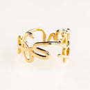 [ring] Arigato（謝謝）黃金（K10）| Saori Kunihiro |金屬鑄造